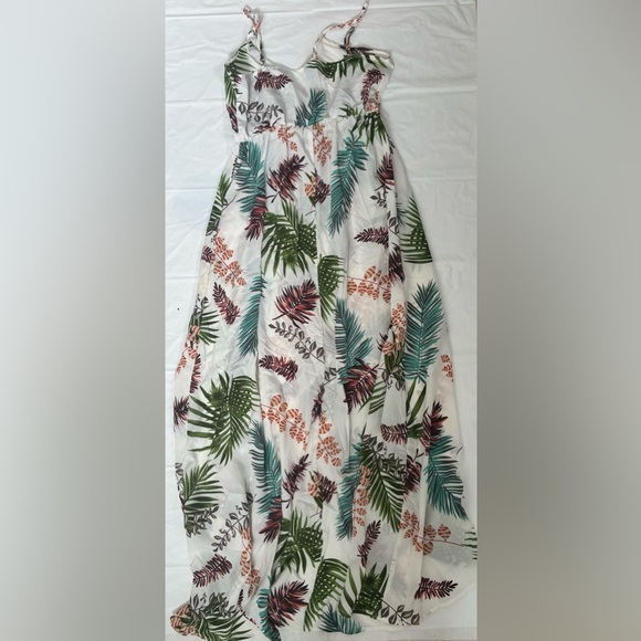 TROPICAL MAXI DRESS SHEIN SPAGHETTI STRAP - Picture 9 of 10
